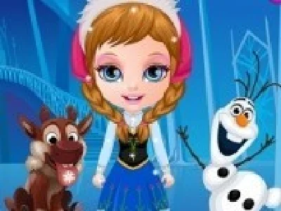 bebelusa barbie in costume frozen