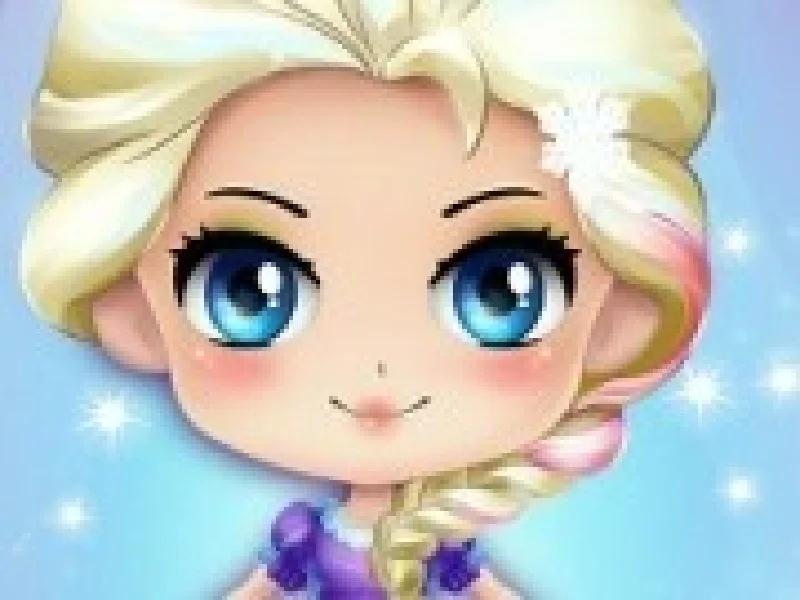 bebelusa elsa la salonul de makeover