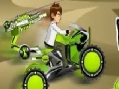 ben 10 atv cu impuscaturi