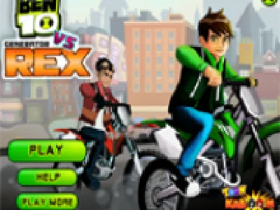 ben 10 curse motorete vs generator rex