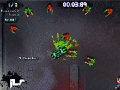 ben 10 distruge zombi cu masini