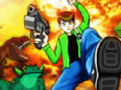 ben 10 impusca cu omnitrix