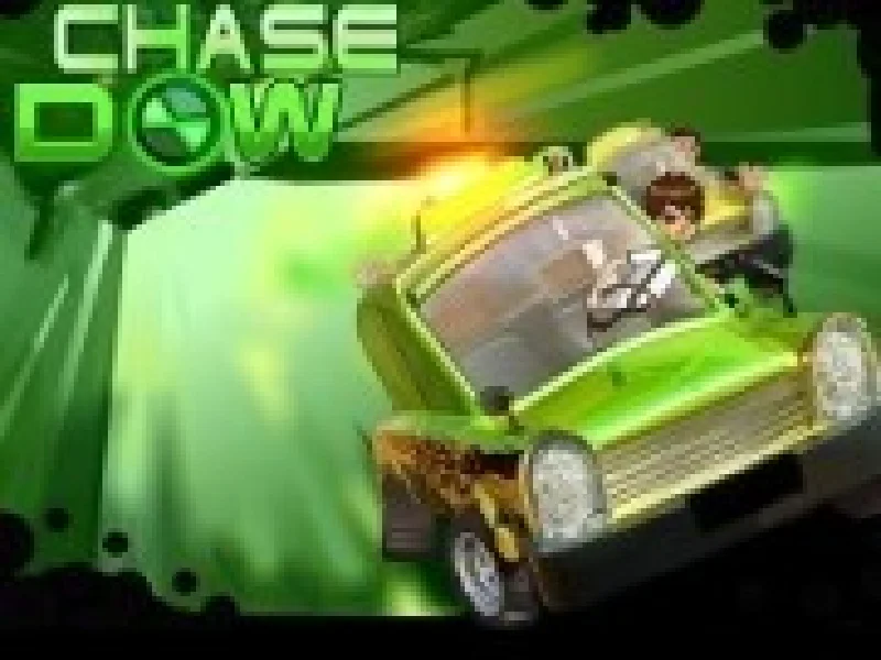 ben 10 in urmariri de masini