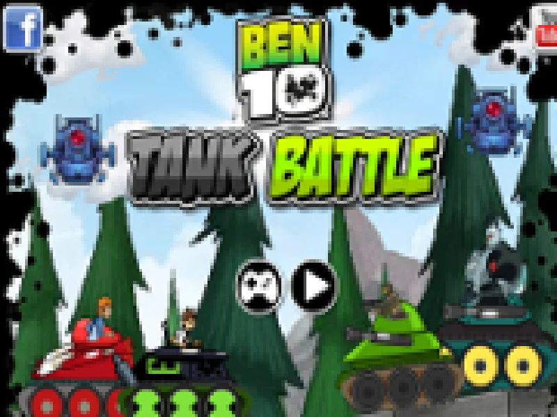 ben 10 lupte cu tancuri