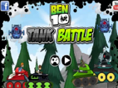 ben 10 lupte cu tancuri