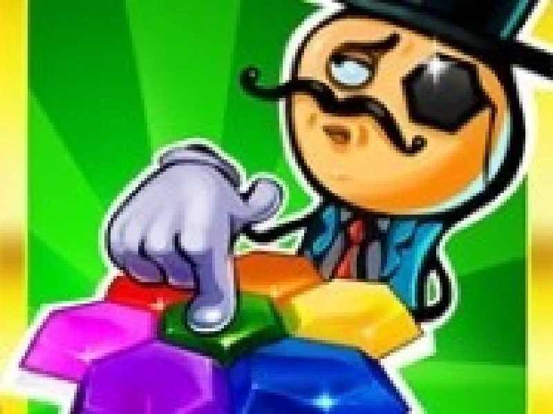 blocuri colorate in puzzle