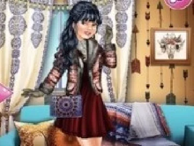 boho iarna cu printese
