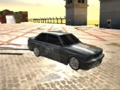 burnout drift 3 viteza in port