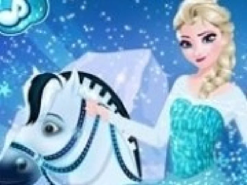 cai cu elsa de imbracat
