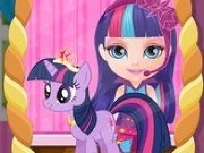cai din micul meu ponei cu bebelusa barbie