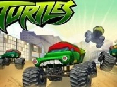 camioane de curse monster truck testoasele ninja