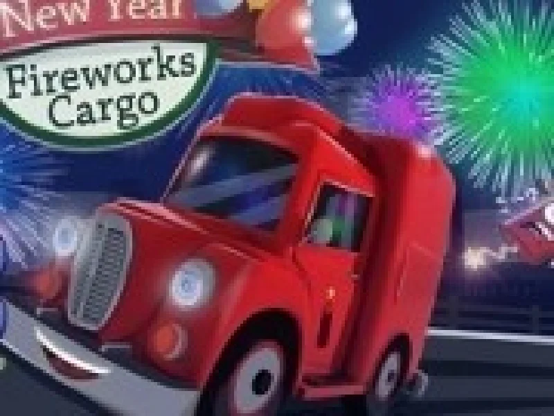 camionul de transportat artificii