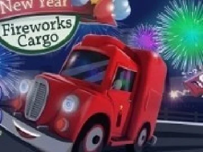 camionul de transportat artificii