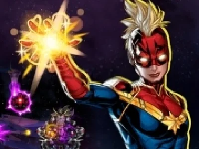capitanul marvel lupta galactica