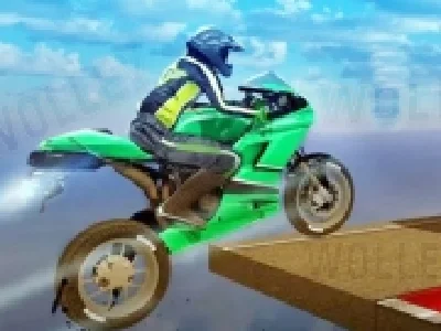 cascadorii imposibile de motorete 3d