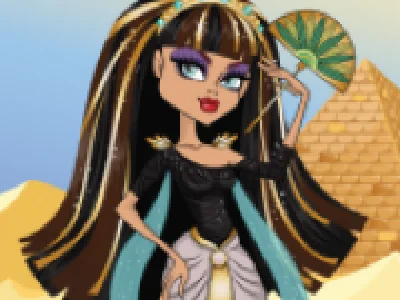cleo de nile machiaj imbracat monster high