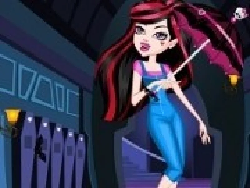 coafat draculaura din monster high