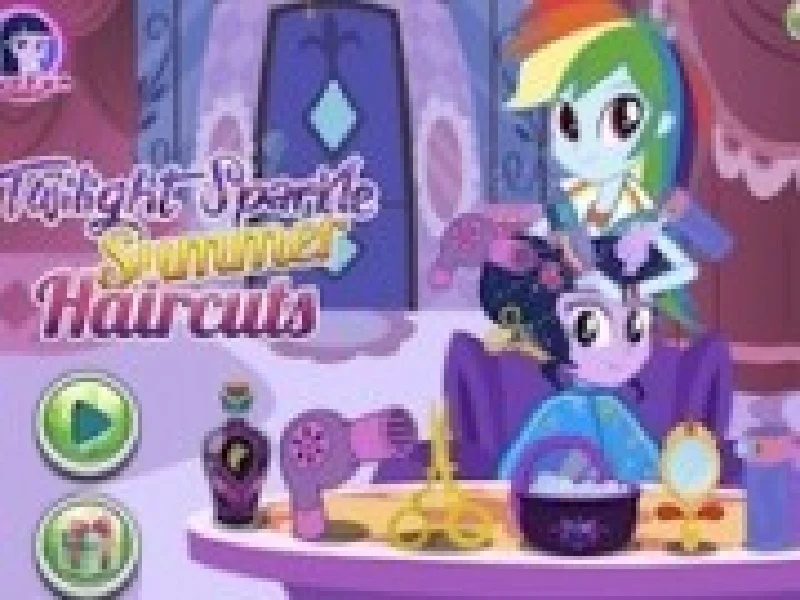 coafura perfecta pentru twilight sparkle