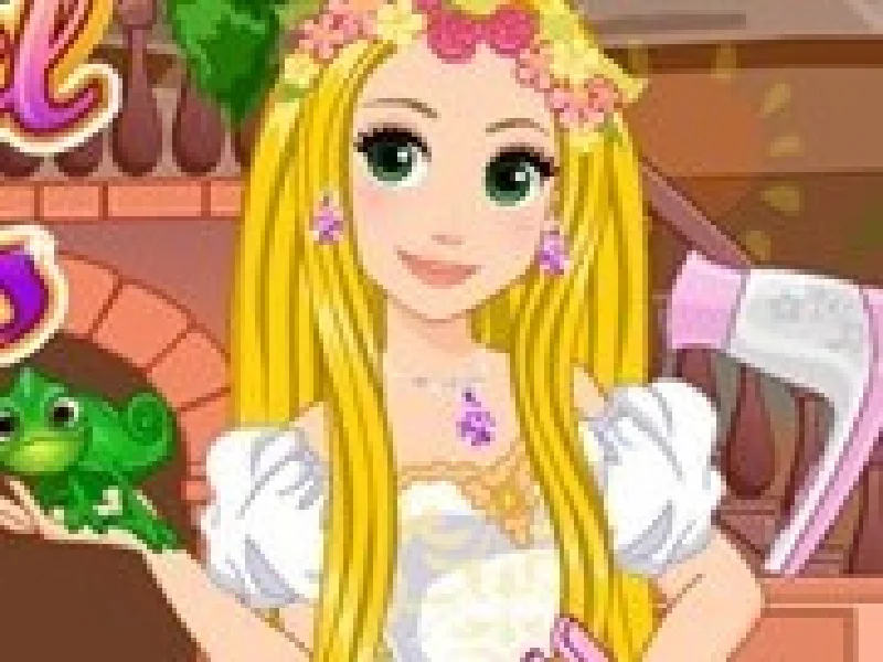 coafuri noi printesa rapunzel