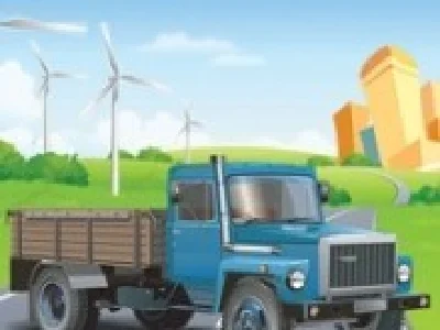 conduce camionul de marfa rapid