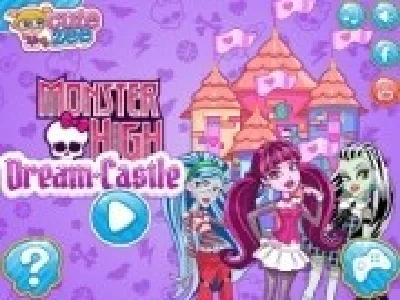 construieste castele monster high