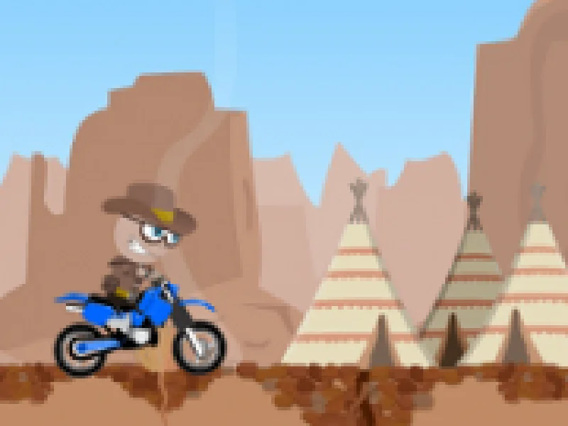 cowboy motociclist