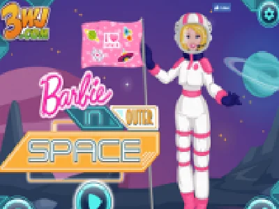 barbie in spatiu