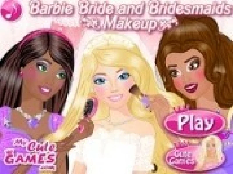 barbie mireasa la machiat