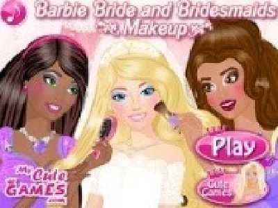 barbie mireasa la machiat
