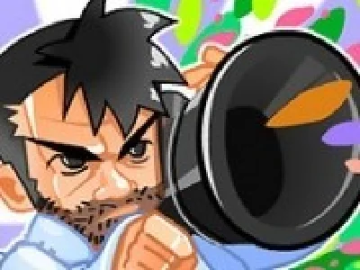 bazooka de impuscat cu fructe