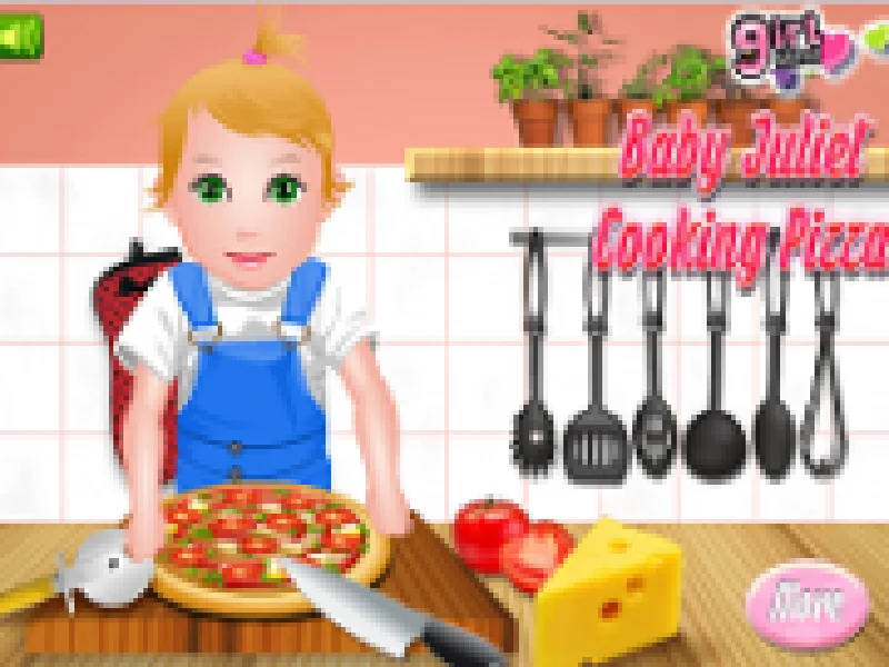 bebelusa juliet gatit pizza