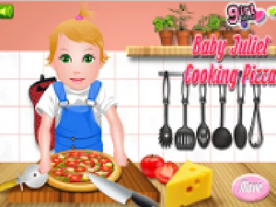 bebelusa juliet gatit pizza