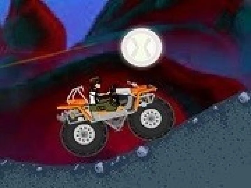 ben 10 curse cu monster truck