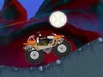 ben 10 curse cu monster truck