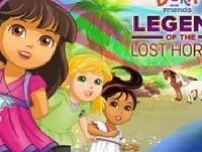 dora si prietenii in legenda cailor pierduti