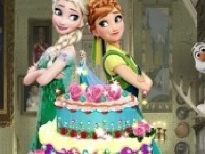 elsa gateste tort cu olaf
