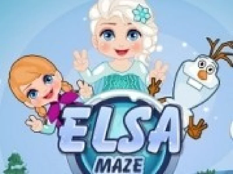 elsa si anna in labirint