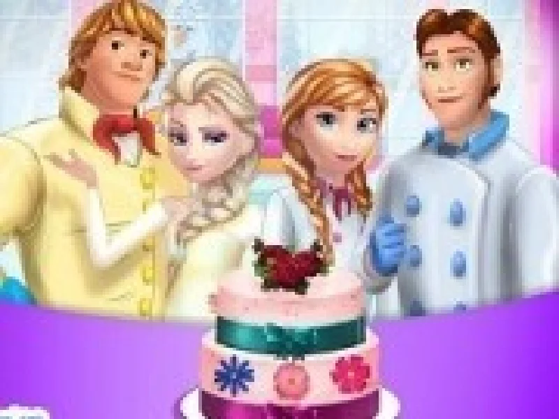 familia frozen gateste tort