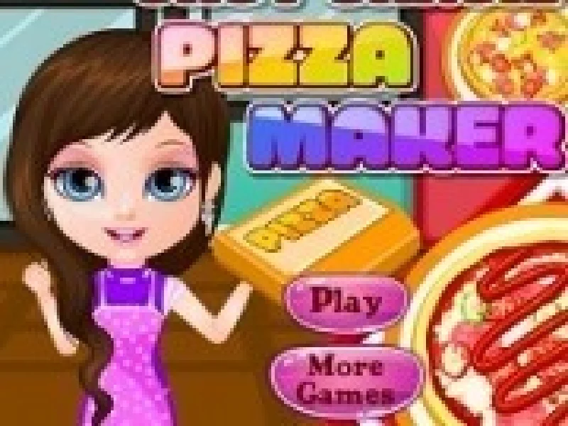 fetita barbie gateste pizza