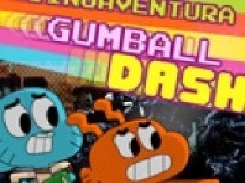 gumball fuge de dinozaur
