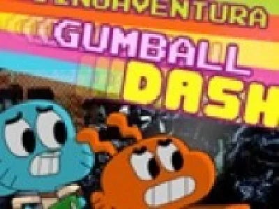gumball fuge de dinozaur