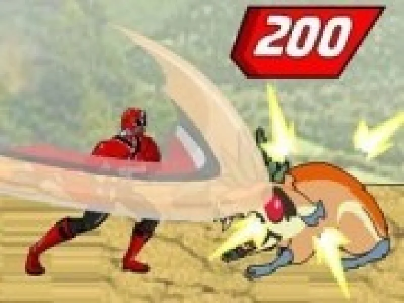 luptele din transformarea power rangers