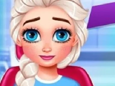 mica printesa frozen la dentist