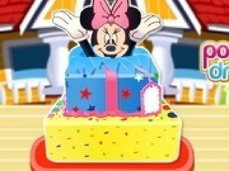 minnie mouse gateste tort