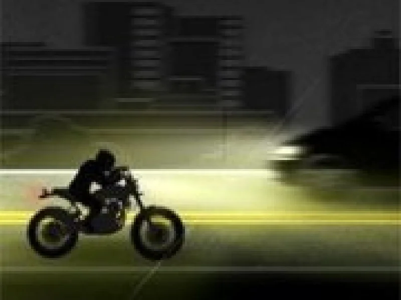 motocicleta condus pe ploaie