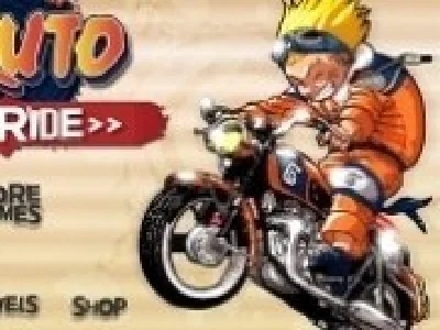 naruto curse pe motocicleta