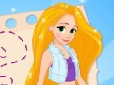 printesa rapunzel infrumsetat pentru flynn