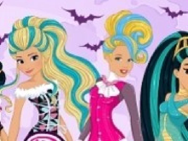 printesele disney in liceul monster high
