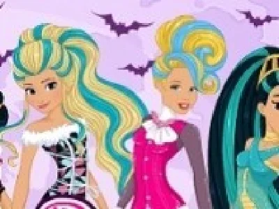 printesele disney in liceul monster high