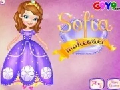sofia intai de machiat si imbracat